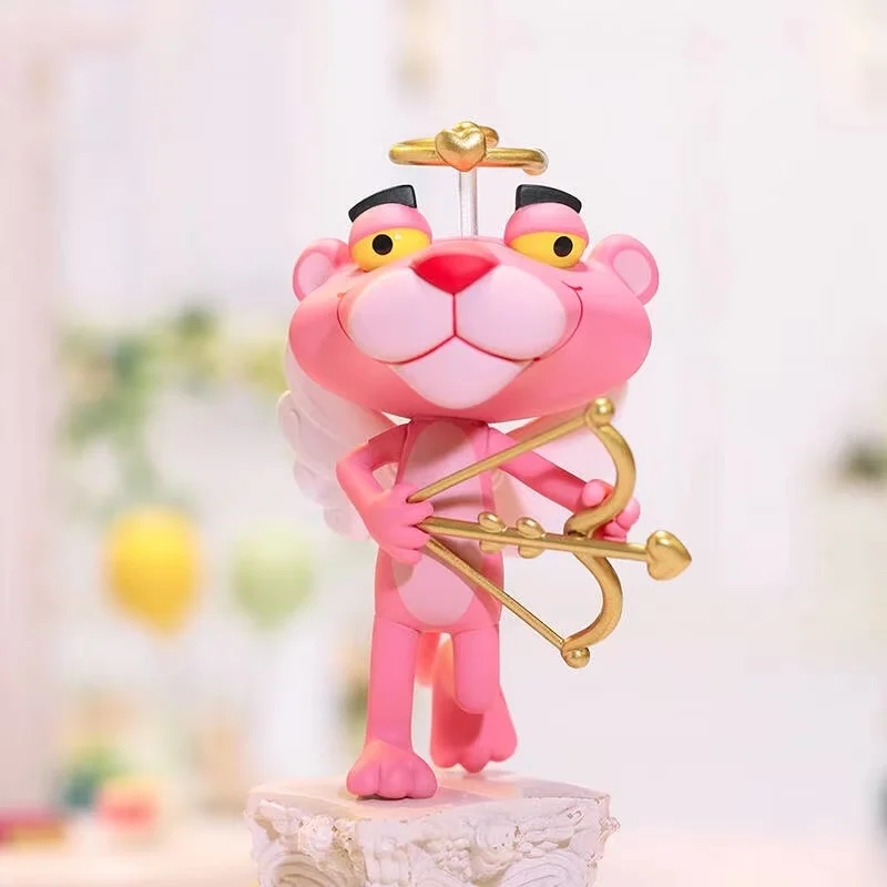 Pop Mart Pink Panther Confession Blind Box Toys Guess Bag Mystery Box Mistery Caixa Action Figure Surpresa Cute Model Birthday