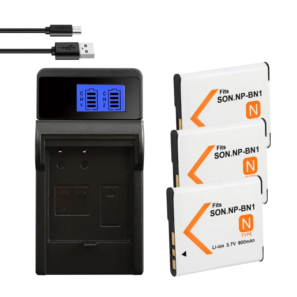 Np-Bn1 Np Bn1 Batteria Per Sony Dsc Wx5 Tx9 T99 Tx7 Tx5 W390 W380 W350 W320 W360 Qx100 900Amh Np-Bn1 Caricabatteria