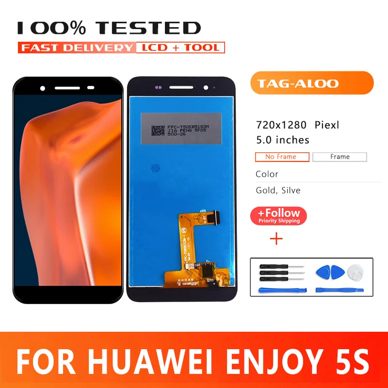 Lcd Di Qualità Premium Per Huawei Enjoy Display Lcd 5S Gr3 Tag-L21 Tag-L22 Tag-L03 Tag-L01 Tag-L13 Tag-L23 Touch Screen