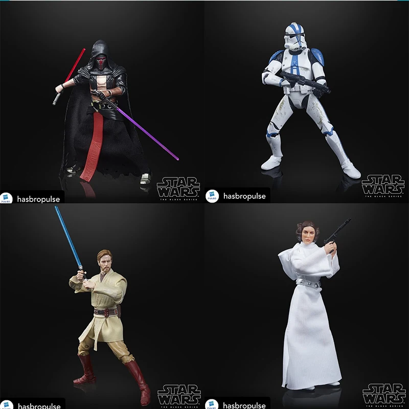 Star Wars The Black Series Archive Strappo Lucasfilm Darth Revan 6 Pollici In Scala (15Cm) 50Th Anniversary Action Figures Model Toy