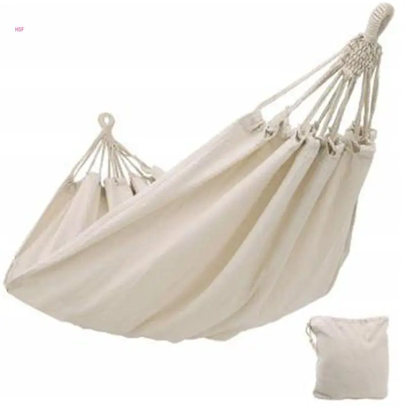 Amaca Doppia Prevenzione Del Ribaltamento All'Aperto Camping Hanging Swing Bed Per L'Escursionismo