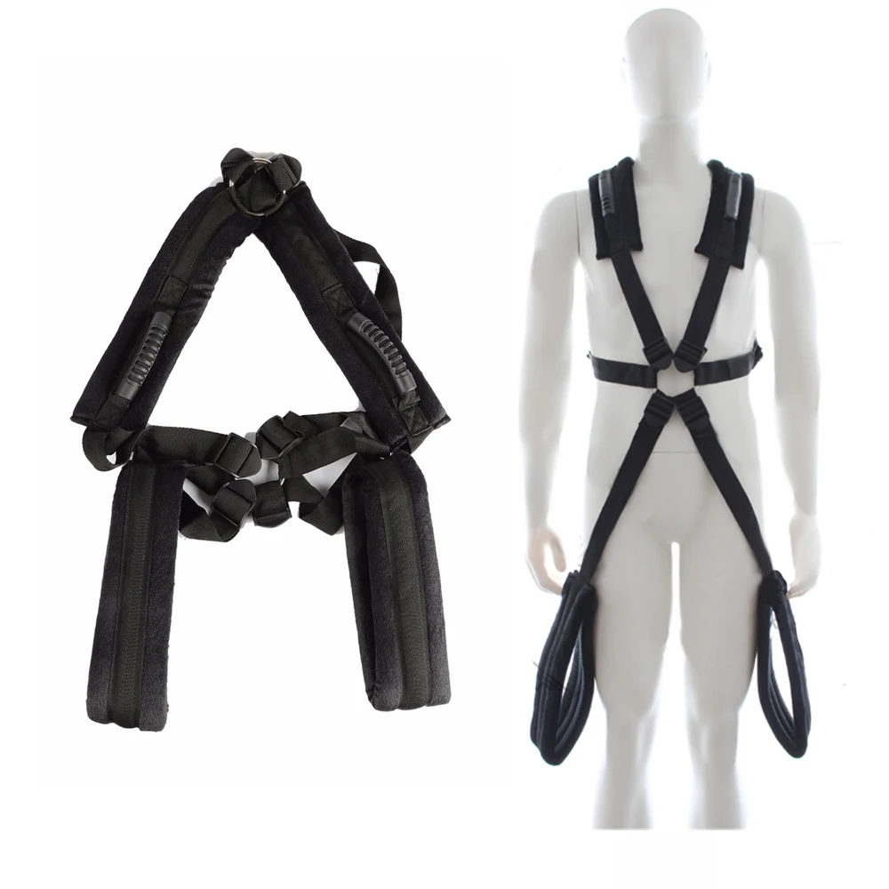 Giocattoli Del Sesso Altalena Per Il Corpo Bondage Imbracatura Per Mobili Erotico Amore Postura Restrizioni Ausiliari Fasciatura Cintura Altalena Gioc