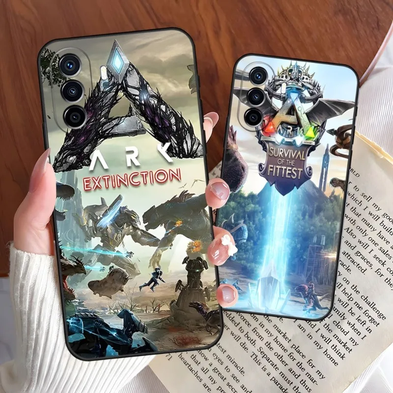 Game Ark Survival Evolved Phone Case Per Huawei P30 P50 P40 P10 P20 Pro Plus Lite Smart Z Y 6 5 7 9 Prime Design Cover Posteriore