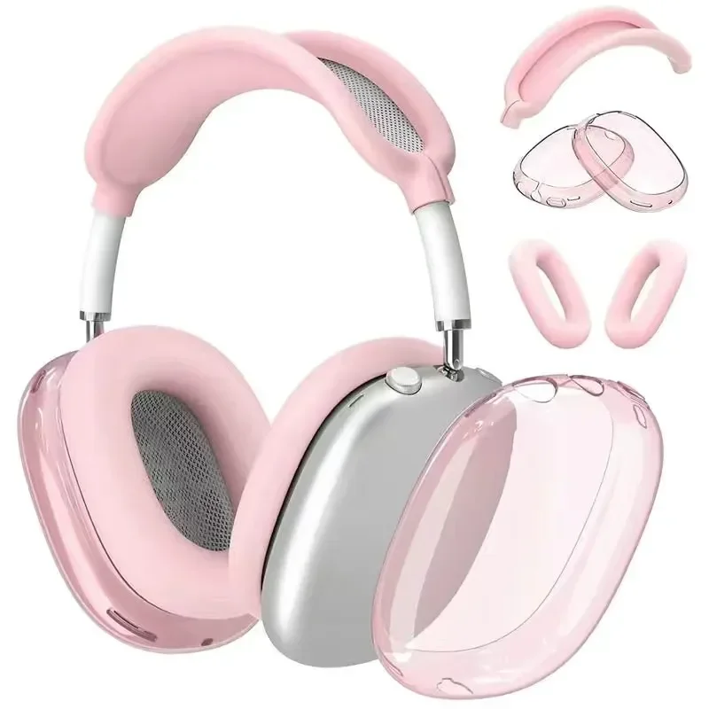 Cover 3 In 1 Per Airpods Max Tpu Cuffie Wireless Custodia Antiurto Custodia Protettiva Protettiva Per Air Pods Max 2021