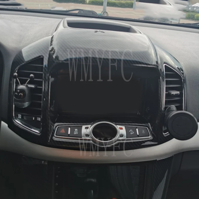 Per Chevrolet Captiva 2012-2017 Car Interior Central Console Panel Navigation Air Conditioner Outlet Cover Trim