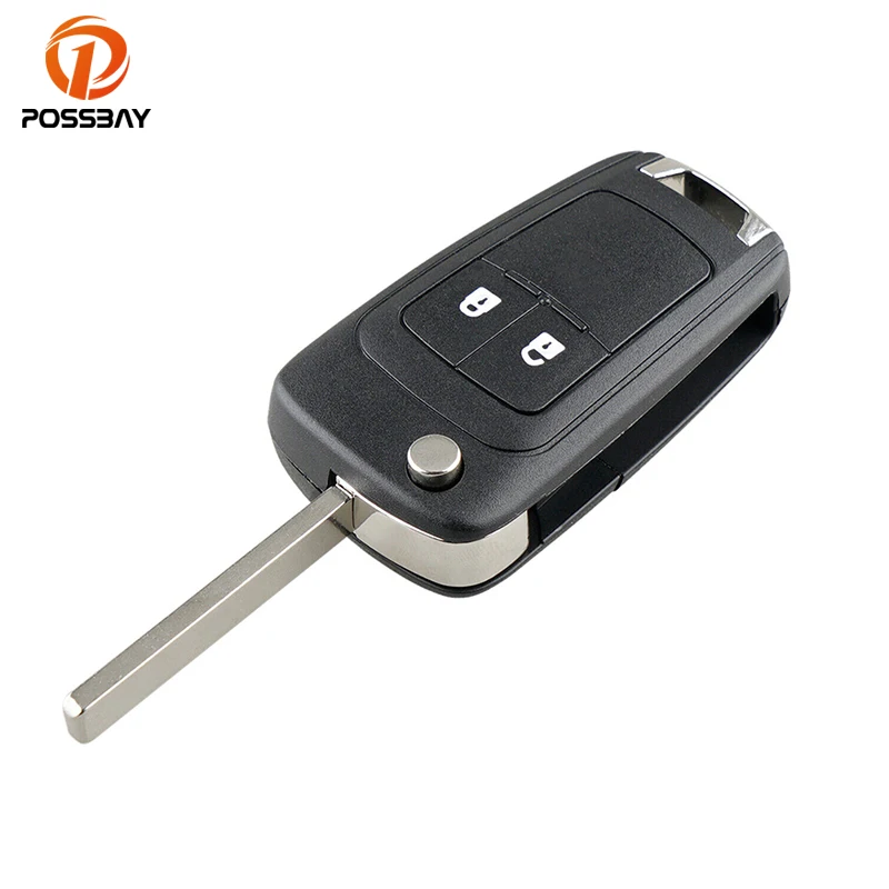 2 Button Flip Car Key Fob Case For Opel/Vauxhall Adam Astra J Insignia Mokka Zafira C Corsa D E Cascada  Meriva Auto Accessories