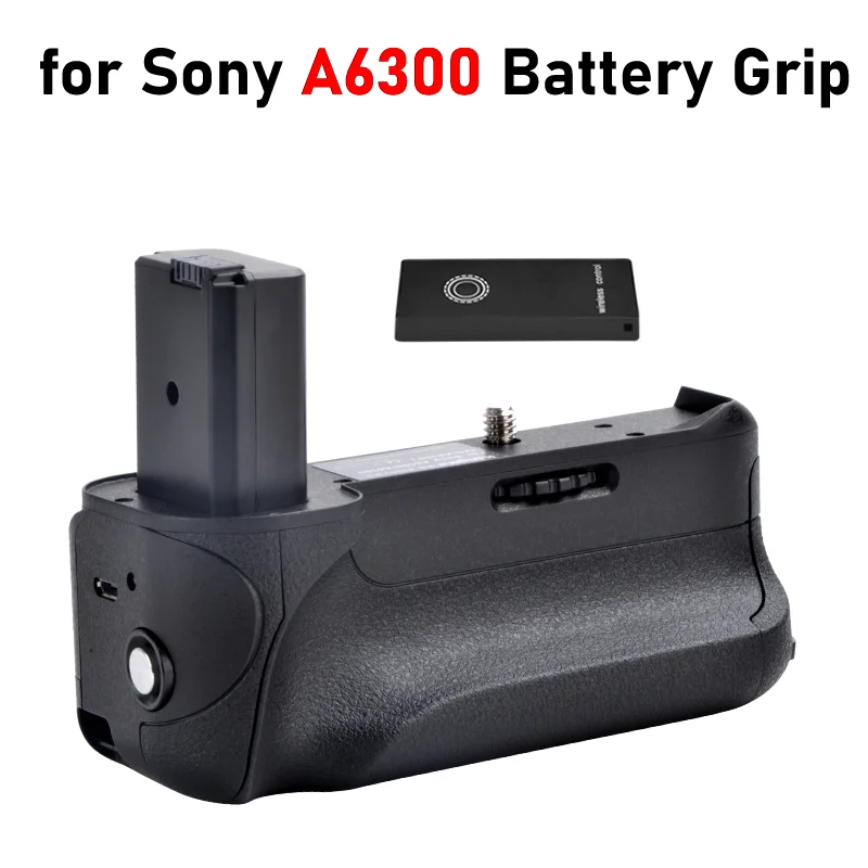 Impugnatura Batteria Verticale A6300 Con Telecomando Per Impugnatura Batteria Sony A6300