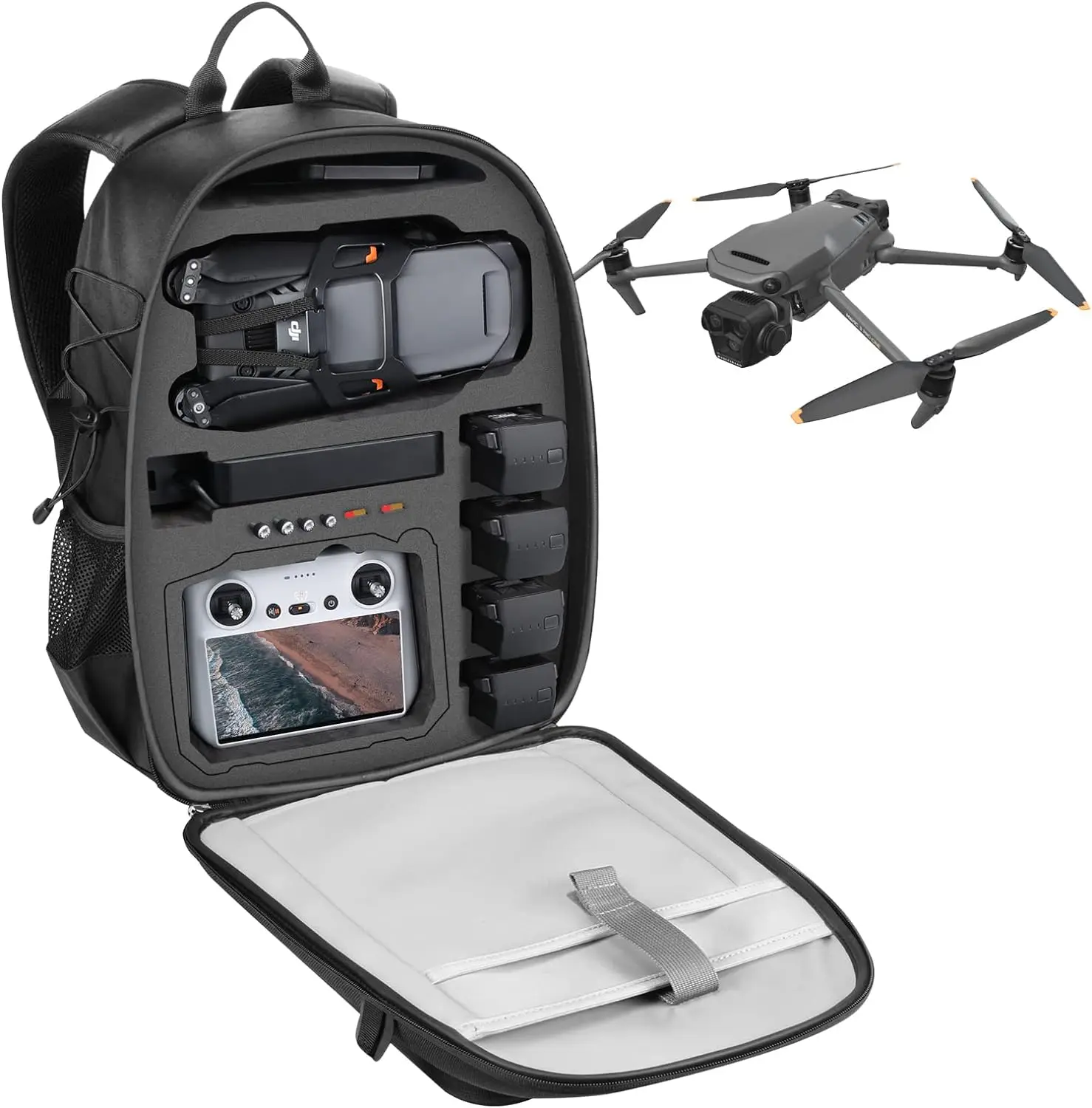 Zaino Professionale Per Dji Mavic 3 Pro, Borsa Zaino Impermeabile Per Dji Mavic 3 Pro Combo/Mavic 3 Pro Cine Drone Accessori