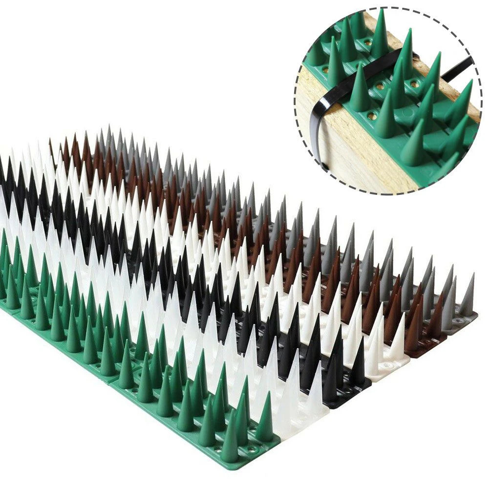 Spike Defender Outdoor Fence Wall Spikes Garden Security Intruder Repellent Antifurto Anti Cat Climb Bird Animal Muslimah