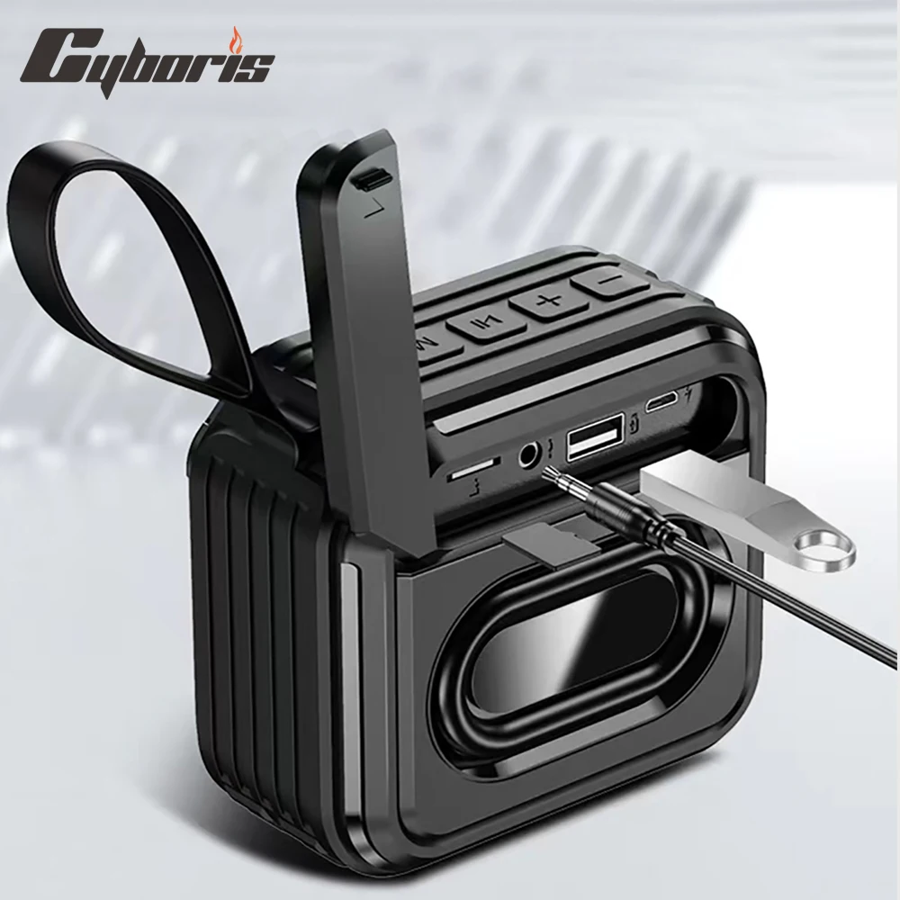 Altoparlante Bluetooth T1 Cassa Audio Portatile Per Sport All'Aria Aperta Ipx7 Altoparlante Per Basso Surround Stereo Wireless Impermeabile Bt5.0 Con 