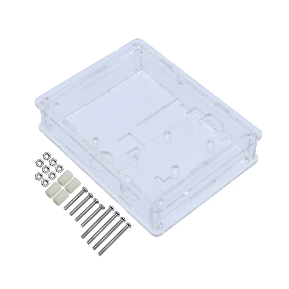 Contenitore Acrilico Di Shell Di Caso Di Lcr-T3 Della Scatola Di Lcr-T4 Per Il Tester Lcr-T4 Esr Scr/Mos Lcr T4 Del Transistor