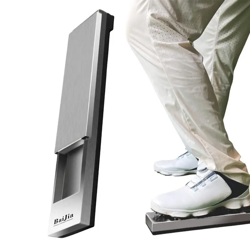 Golf Swing Training Aid Pedal Portatile Mobile Golf Swing Leg Gravity Pedal Golf Swing Posture Reduction Trainer Forniture Da Golf