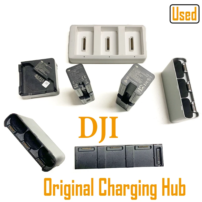 Originale Usato Mavic Pro Mavic 2 Air 2 2S Caricabatterie Adattatore Di Alimentazione Ca Hub Di Ricarica Della Batteria Per Dji Air 2 2S Mini Serie Ma