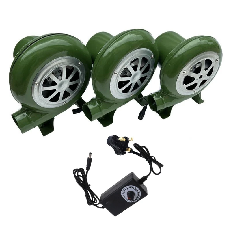 Bbq Blower Adattatore Uk Mini Fabbro Ventilatore Ventilatore Portatile Per Barbecue 12V Per Ventilatori Da Per