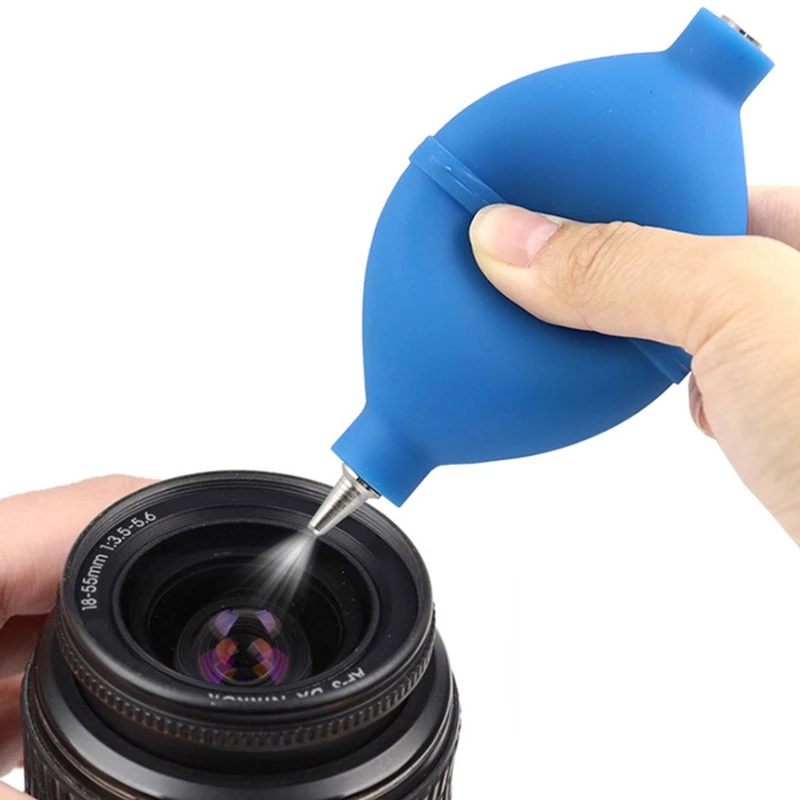 Mini Air Dust Blower Ball Pump Cleaner Circuit Clean Tool With Metal Nozzle