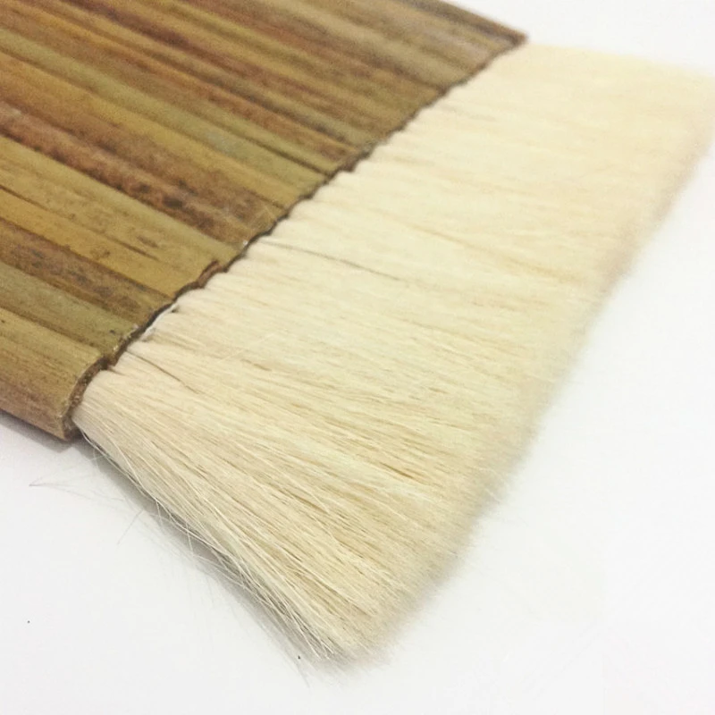 Lengthened Wool Row Brushes Soft Hair Paint Brush Paintng Artist Acrylic Oil Painting Scrubbing Brushes Large Area Painted Paint