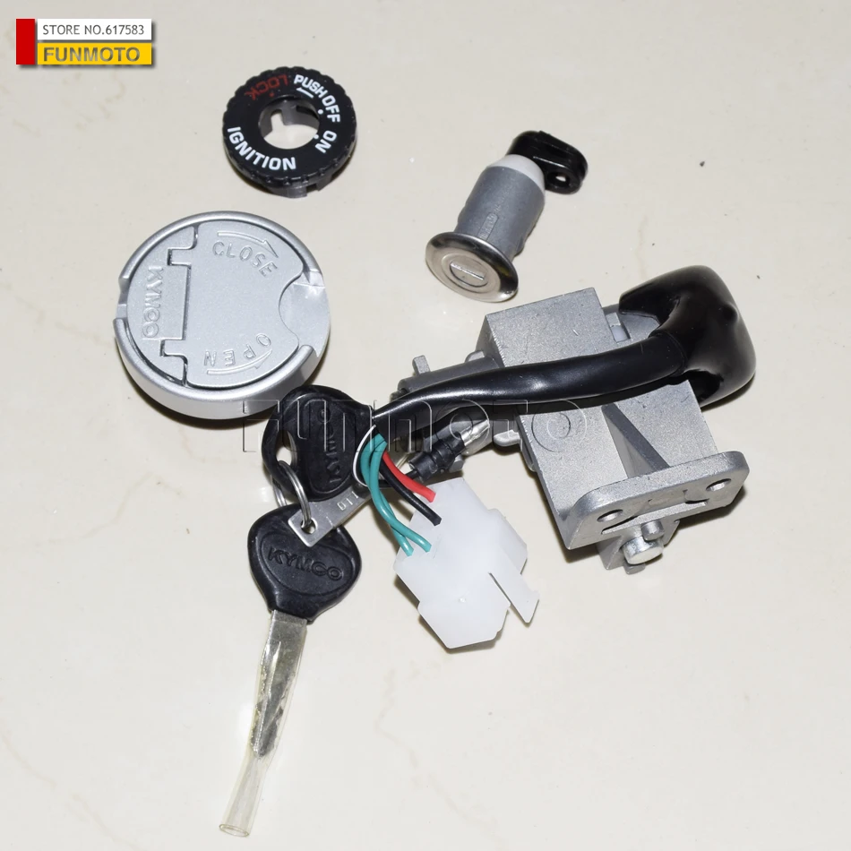 Interruttore Di Blocco/Tuta Chiave Di Accensione Per Scooter Kymco Agility 125 / 2021 Kymco Aguility 125Cc/Like180