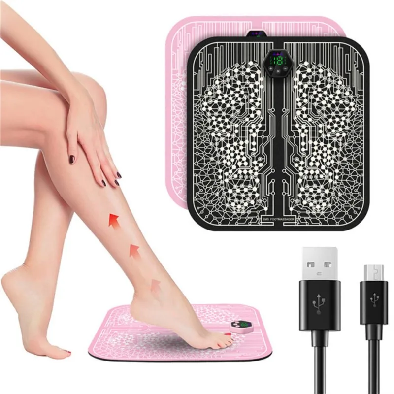 Pad Per Massaggio Ai Piedi Intelligente Massaggiatore Per Piedi A Impulsi Massaggiatore Per Piedi Ems Macchina Per Massaggio Alle Gambe Massaggio Per 