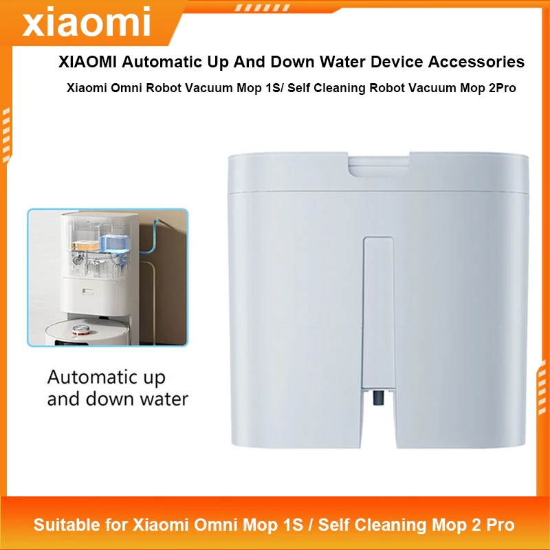Nuovo Xiaomi Mijia Omni Robot Vacuum Mop 1S E Robot Autopulente Vacuum Mop 2Pro Automatic Up And Down Water Device Accessori