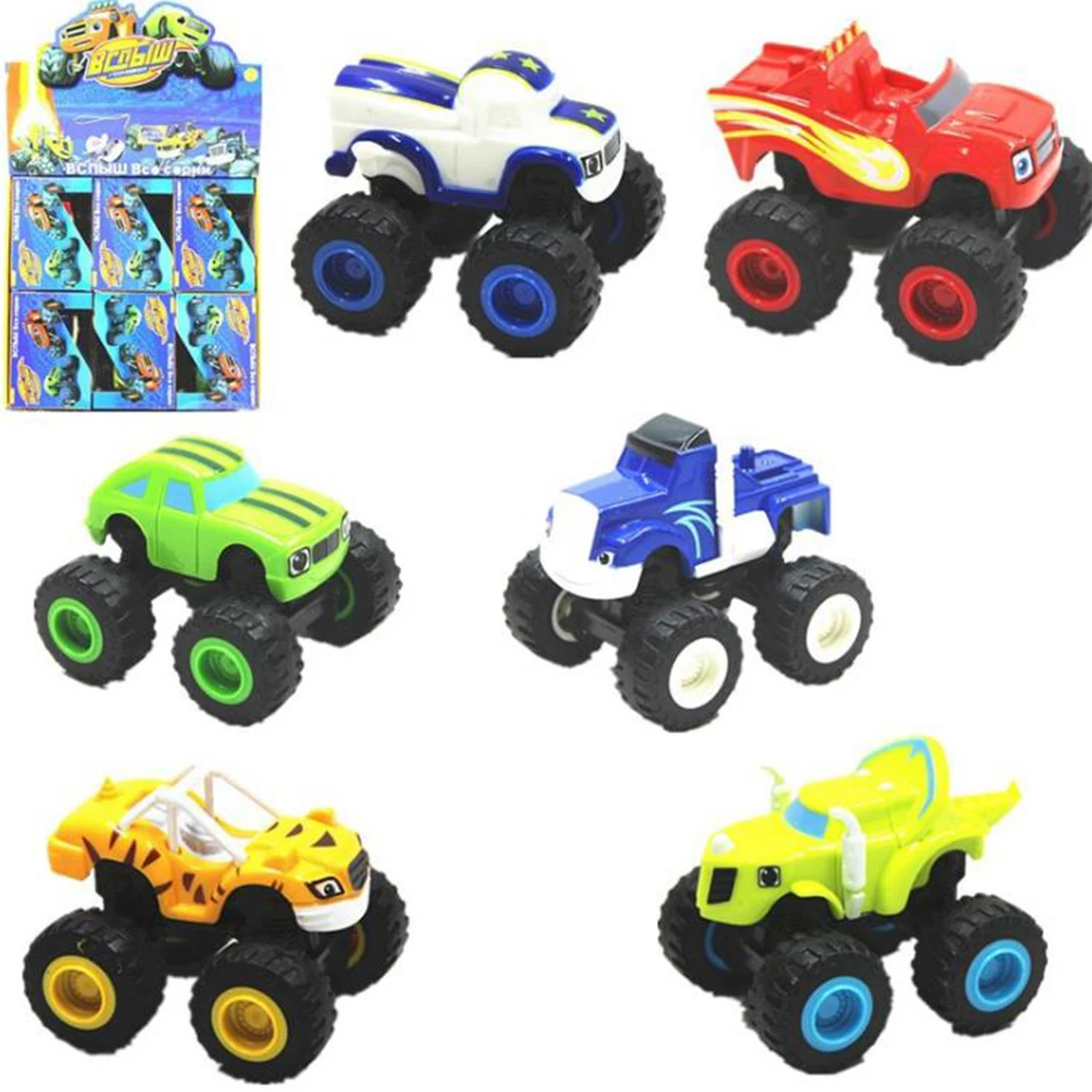 Bambini Bambini Baby Blaze E The Monster- Machines Veicoli Racer Car Toy Gift