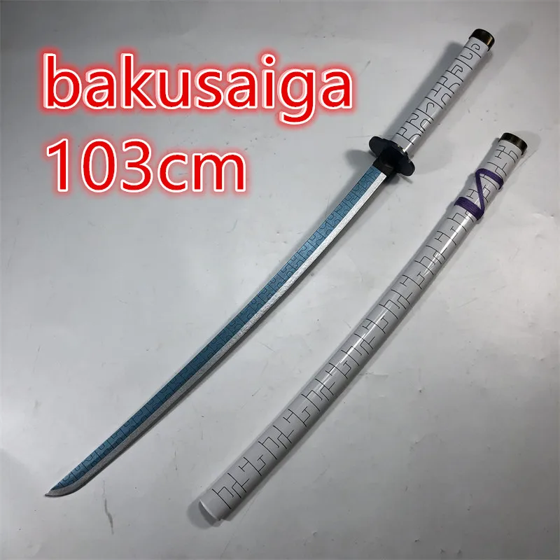 Inuyasha Spada Ferro Dente Rotto Spada 103Cm Bakusaiga Spada Cosplay Prop Replica Pu Giocattolo Spada Anime Ninja Coltello Samurai Spada