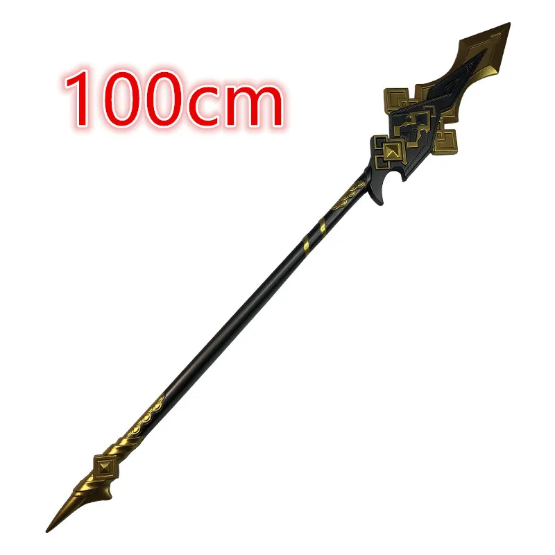 Genshin Impact Sword Broken Rainbow Sword Engulfing Lightning Sword Cosplay Safety Pu Model 100Cm Arma Sword Big