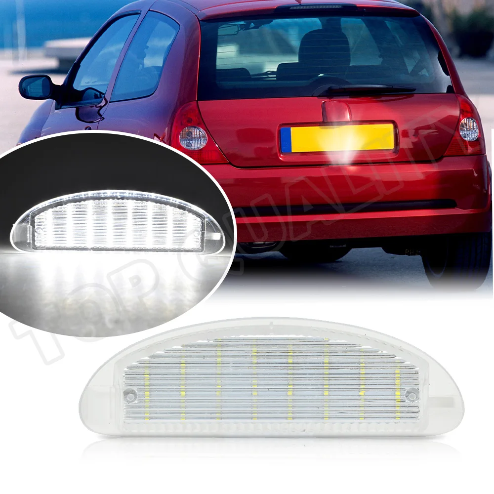 Nessun Errore Led Targa Lampada Luce Per Renault Clio Mk2 Clio Ii Twingo I Megane Mk2 Mk3 Master Oem #:7700410754