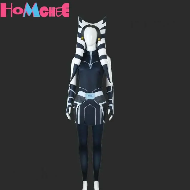 Laku Adulto Ahsoka Tano Costume Cosplay Halloween Anakin Costume Cosplay Set Completo Include Cappello Per Comic Con Ahsoka Outfits