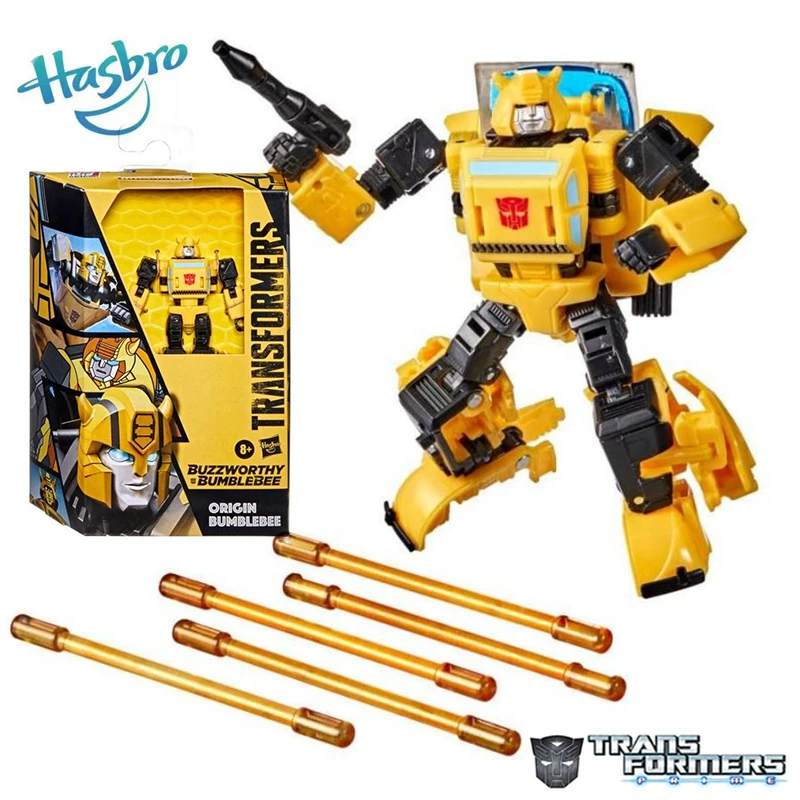 Pagliaccetti Buzzworthy Bumblebee Cybertron Form Deluxe Class Action Figure Toys For Boys Gifts