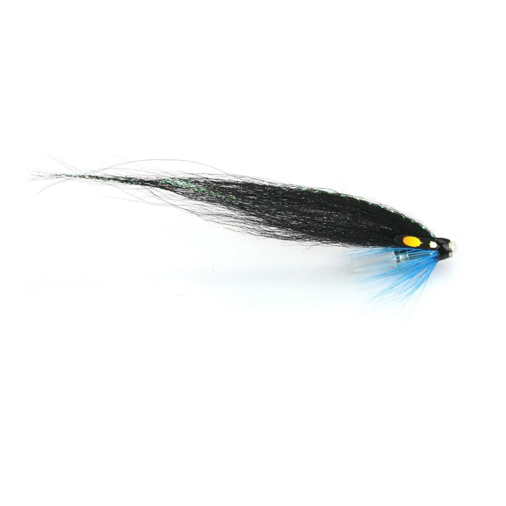 Arndilly Scimmia Bottiglia Ciclo Tubo Mosca Salmon Sea Trout Flies (8-Pack)