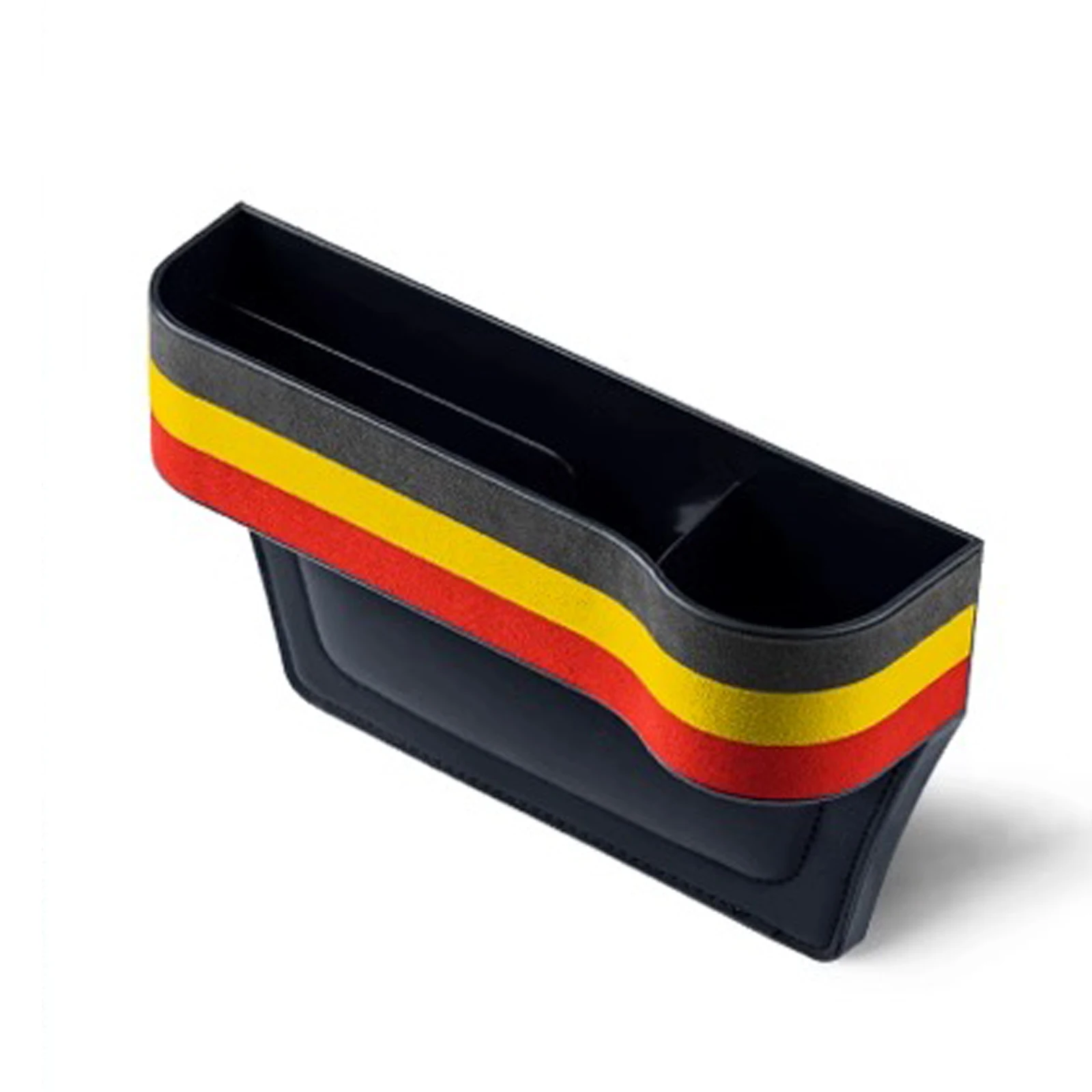 Alfanxi Car Seat Gap Filler Organizer Universal Fit Alcantara Material Gap Storage Box Per Sedile Del Passeggero