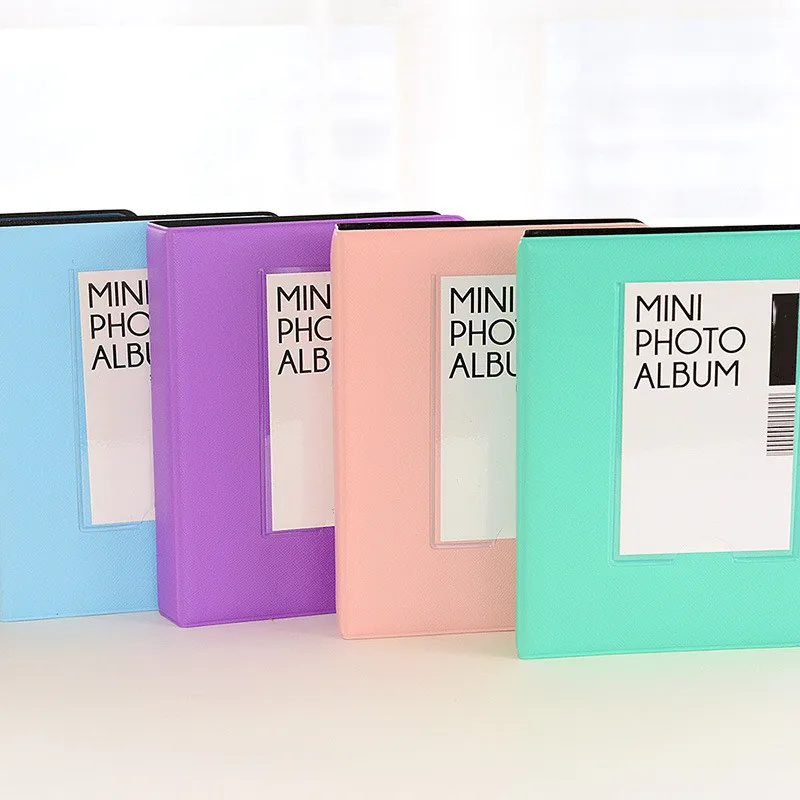 Nuova Custodia Per Foto Mini Album Fotografico Polaroid Istantaneo A 64 Tasche Per Instax Mini Film Instax Mini Polaroid Album