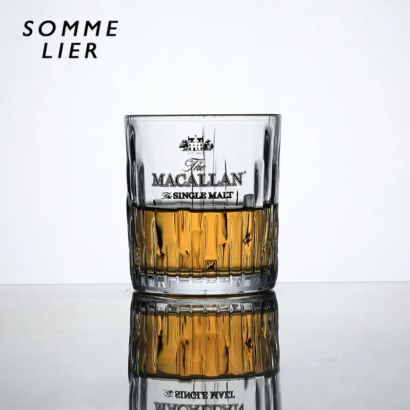 Chamvin Collezione Privata Macallan Glass Crystal Sfaccettato Der Whisky Whisky Whisky Rock Glass Artwork Wine Cup