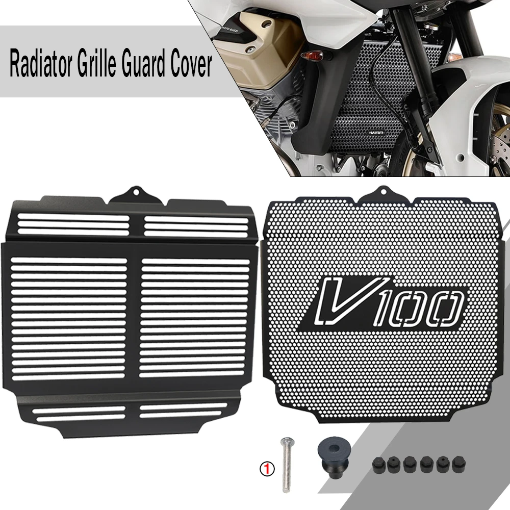 Per Moto Guzzi V100 Mandello 2024 2023 Moto V100 Mandello/S 23-24 Griglia Radiatore Griglia Protezione V100 Mandello S