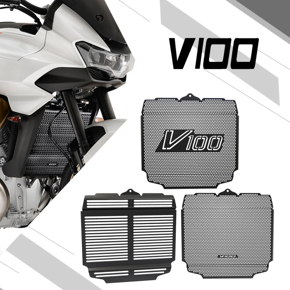 Per Moto Guzzi V100 Mandello 2024 Moto V100 Mandello/S 23-24 Griglia Radiatore Griglia Protezione V100 Mandello S 2023