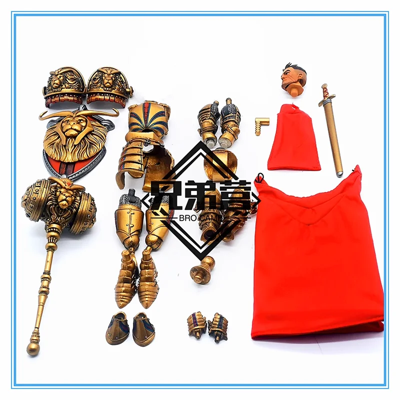 Mitico Cavaliere Legione 7 Pollici Leone Re Cavaliere Bambola Mobile Armatura Fai Da Te Arma Accessorio Modello Collezione Display Giocattolo