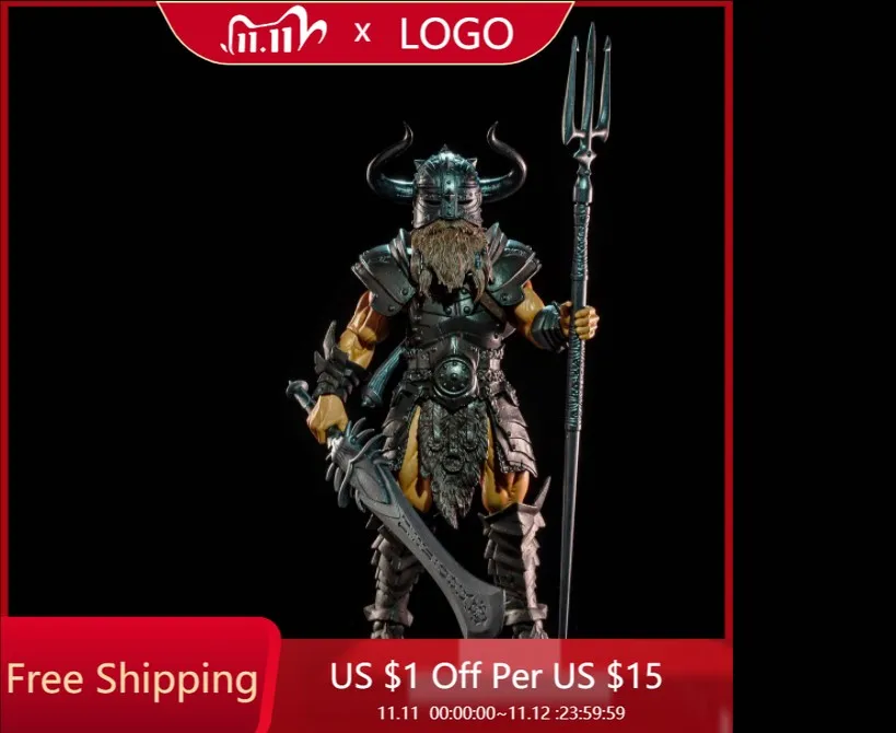 I Quattro Cavalieri Mythic Legion 1Th Lineup Soliders Deluxe Barberian Builder 7 ''Action Figure Model Toy Gift