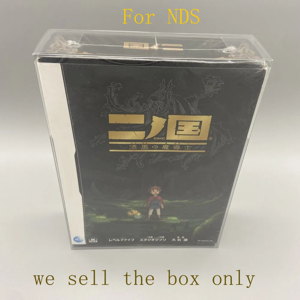 Scatola Trasparente Trasparente Per Ni No Kuni 2 Per Nds Limited Edition Collection Display Storage Cover Case Pet Protector
