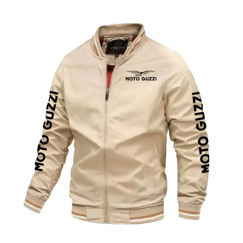 2023 Outdoor Giacca Da Uomo Moto Guzzi Print Giacca Da Uomo Oversize Giacca Da Corsa Da Uomo Giacca Da Moto Comodo Cappotto Da Uomo