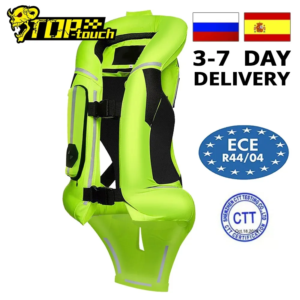 Nuova Giacca Da Moto Moto Airbag Gilet Moto Airbag Gilet Motocross Racing Equitazione Airbag Sistema Airbag Protezione Ce