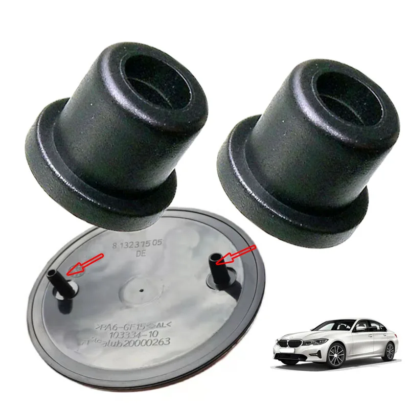 Logo Emblem Hood Per Bmw Serie 3 Coupé Touring E30 1982 1983 1985 1986 1987 1988 E21 E36 E46 E90 E91 E92 E93