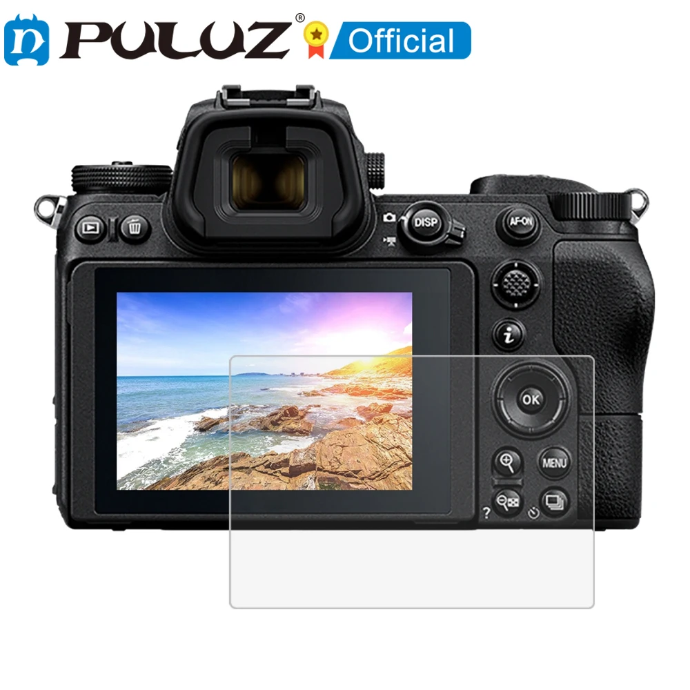 Puluz Pellicola Salvaschermo Per Fotocamera Per Nikon Z6 / Z7 2.5D 9H Pellicola Proteggi Schermo Per Nikon Z6 / Z7