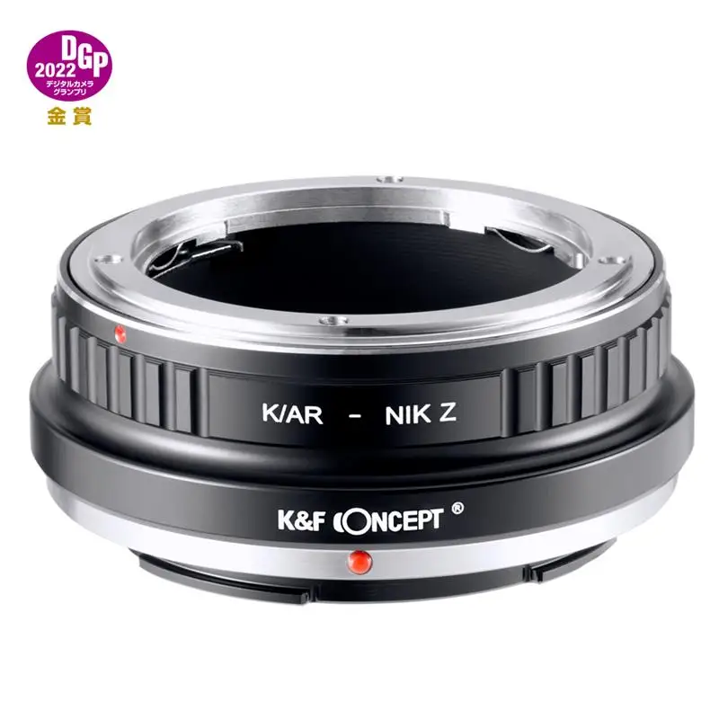K & F Concept K/Ar-Nik Z K/Ar Anello Adattatore Fotocamera Con Attacco Z Per Attacco Konica Ar Su Nikon Z Z50 Zfc Z5 Z6 Z7 Z9