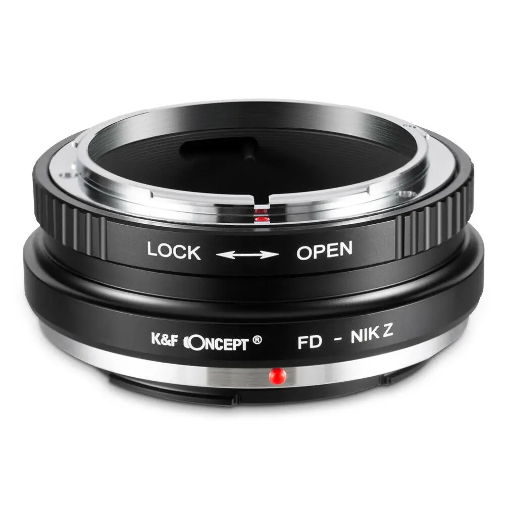 K & F Concept Adapter Per Canon Fd Mount Lens A Nikon Zf Zfc Z6 Z7 Z50 Supporto Per Fotocamera Nikon Micro Single Body Come Z6 Z7