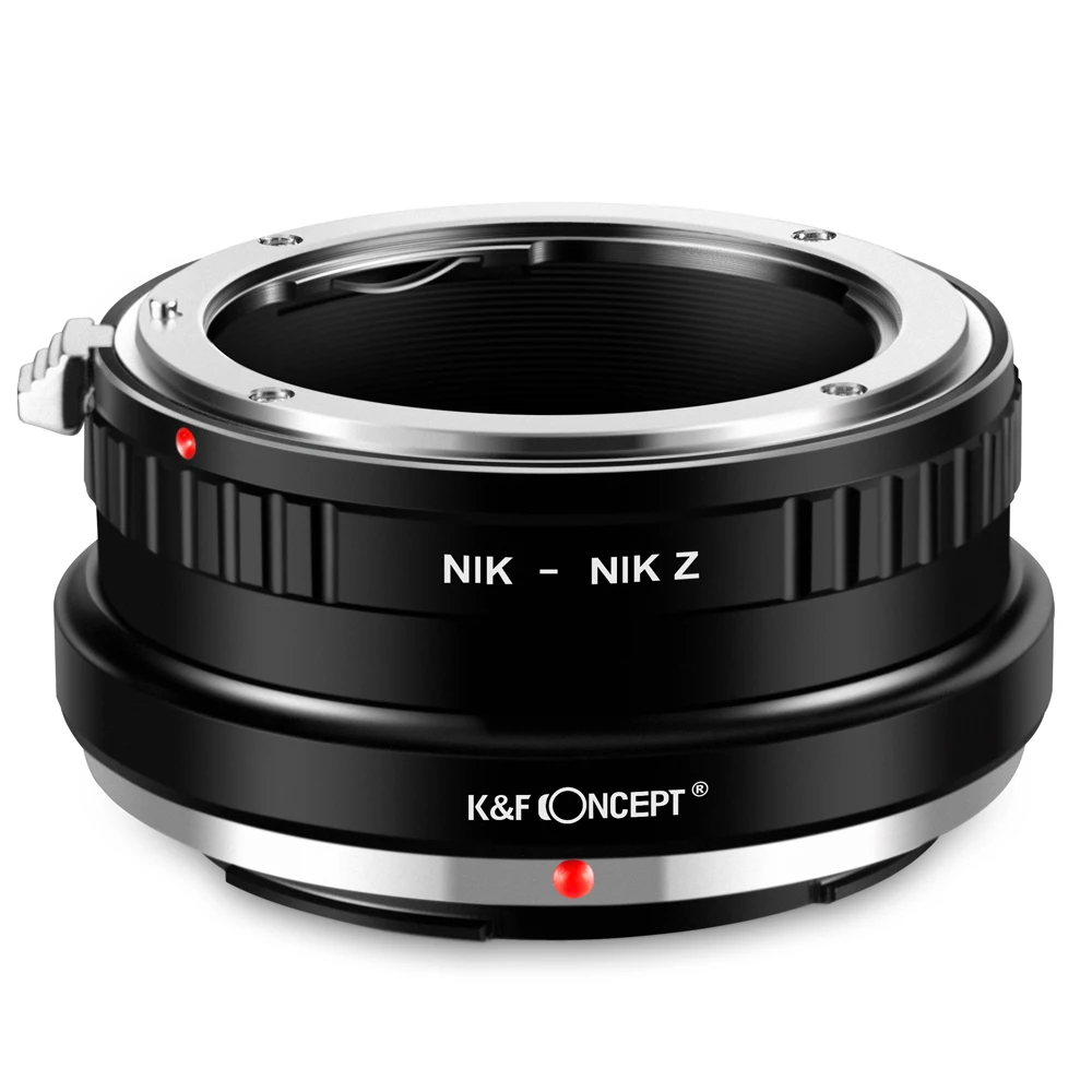 Adattatore Per Montaggio Obiettivo K & F Concept Per Obiettivo Di Montaggio Nikon F/Af Ai Ai-S Per Corpo Fotocamera Nikon Z6 Z7