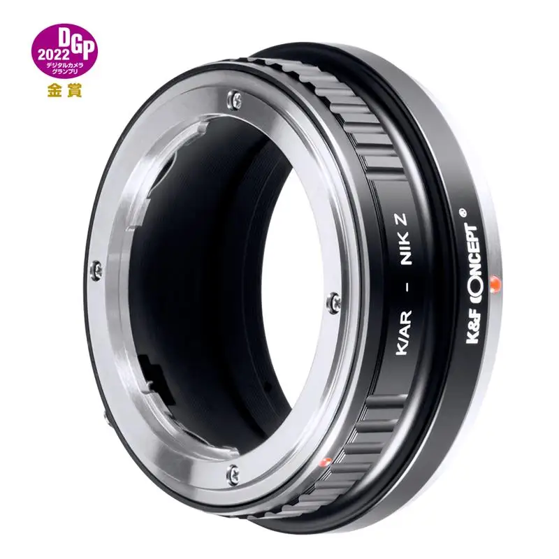 K&F Concept K/Ar-Nik Z K/Ar Lens To Z Mount Camera Adapter Ring For Konica Ar Mount To Nikon Z Z50 Zfc Z5 Z6 Z7 Z9 Camera