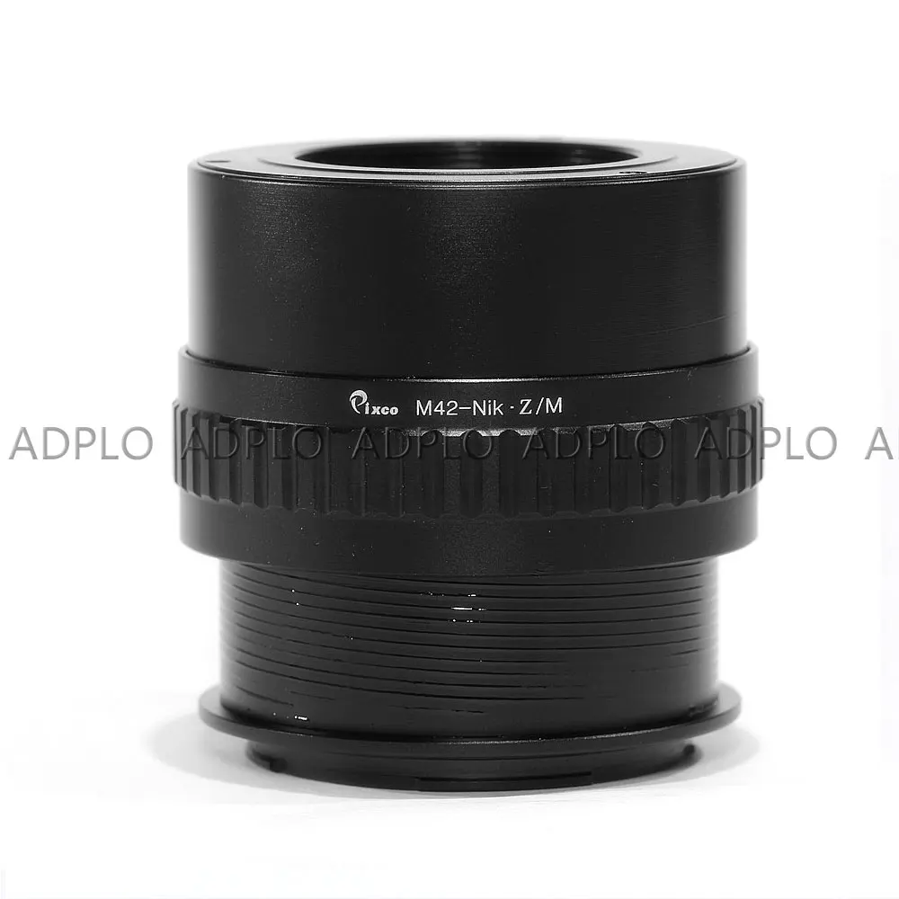 Pixco Per M42-Z6 Z7 Regolabile Macro All'Infinito Adattatori Per Obiettivi Fotografici Vestito Per M42 Di Montaggio Per Nikon Z6 Nikon Z7 Macchina Fot