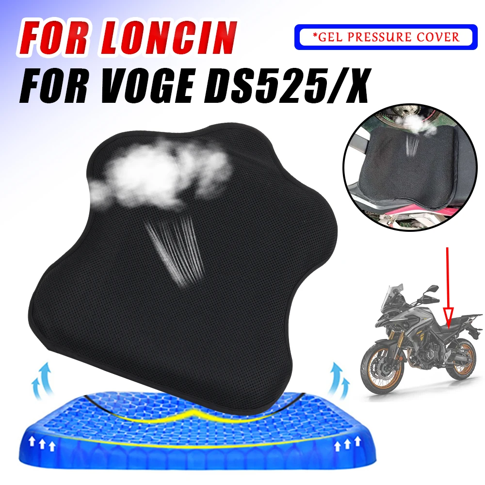 Accessori Moto Per Voge Ds525X Ds 525X 525 X Ds525 X Dsx525 525Dsx Gel Seat Gel Pad Gel Fodera Per Cuscino Raffreddamento Traspirante