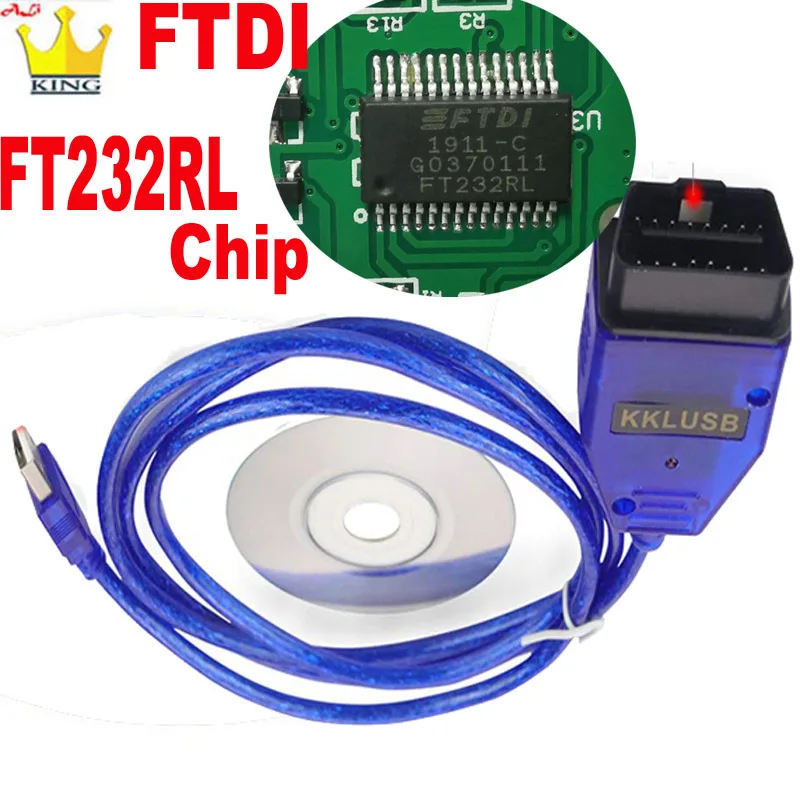 Per Vag Com Kkl 409 Strumento Scanner Con Chip Ftdi Ft232Rl Vag-Kkl 409 Cavo Vag Com 409 Vag-Com Strumento Diagnostico Vag Parti Di Automobili Vag