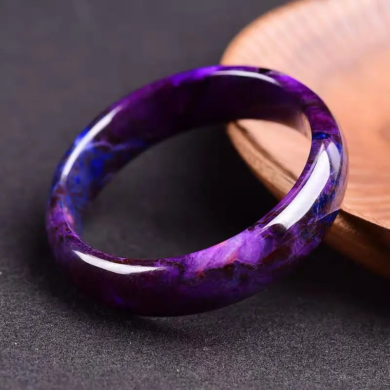 Braccialetto Sugilite Vecchi Materiali Sud Africa Pietra Grezza Miniera Imperiale Viola Royal Purple Su Jishi Jade Invia Regalo Per Girlfrien